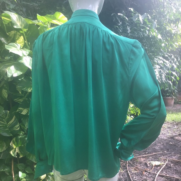 Vintage Thierry Mugler silk Blouse - Picture 4 of 9